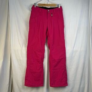 Volcom Carbon Waterproof Snow Pants Women’s Size X-Small Bright Pink Nylon Ski